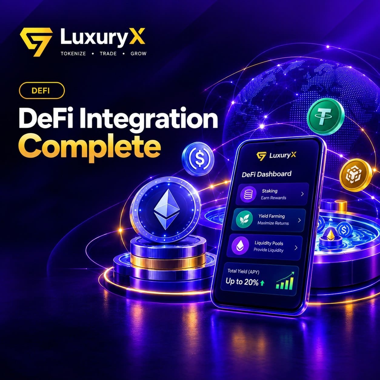 DeFi Integration Complete